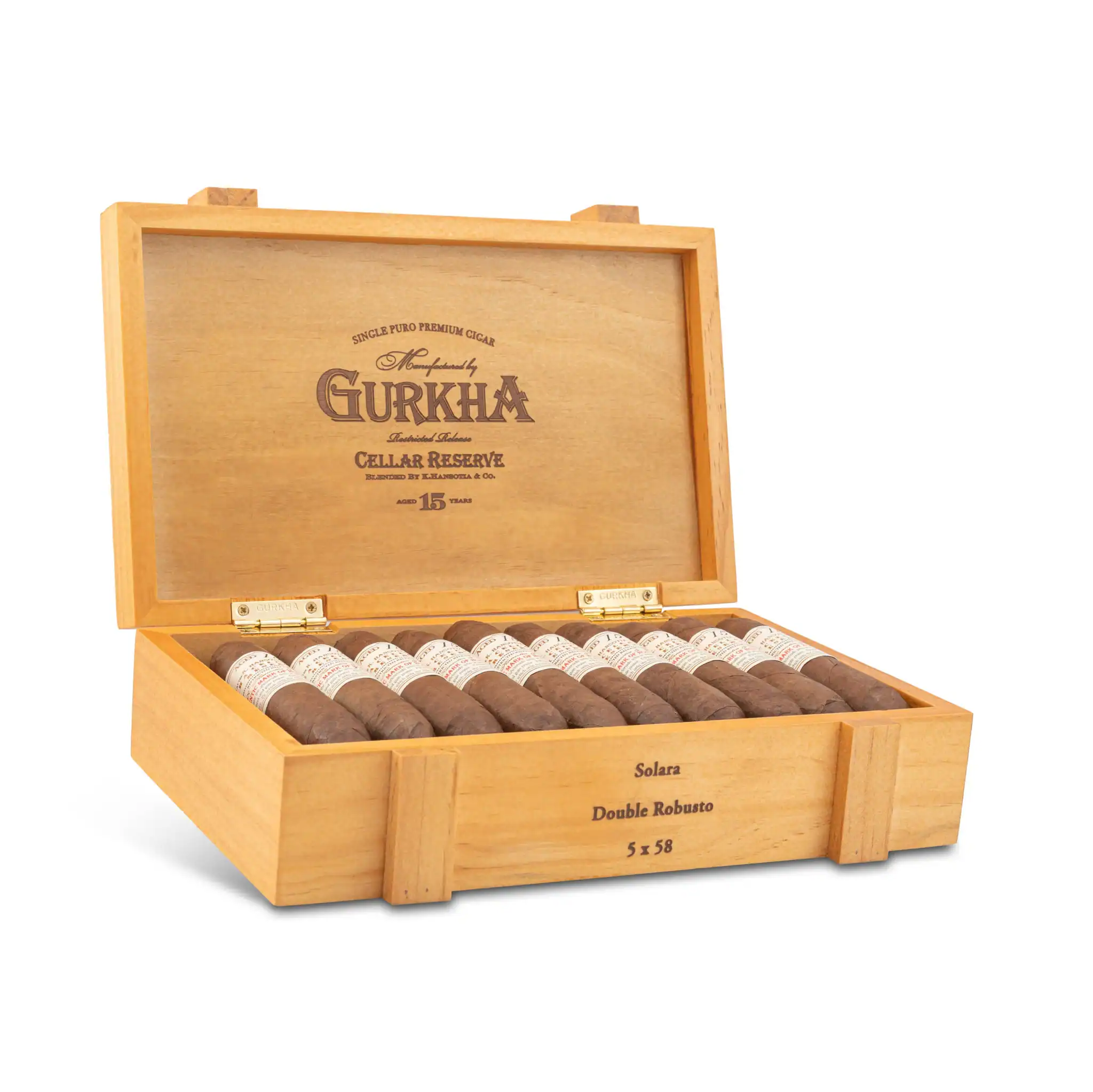 01_604.webp 15年窖藏双 罗伯图<br>CELLAR RESERVE AGED 15 YEARS SOLARA DOUBLE ROBUSTO - 图片 1