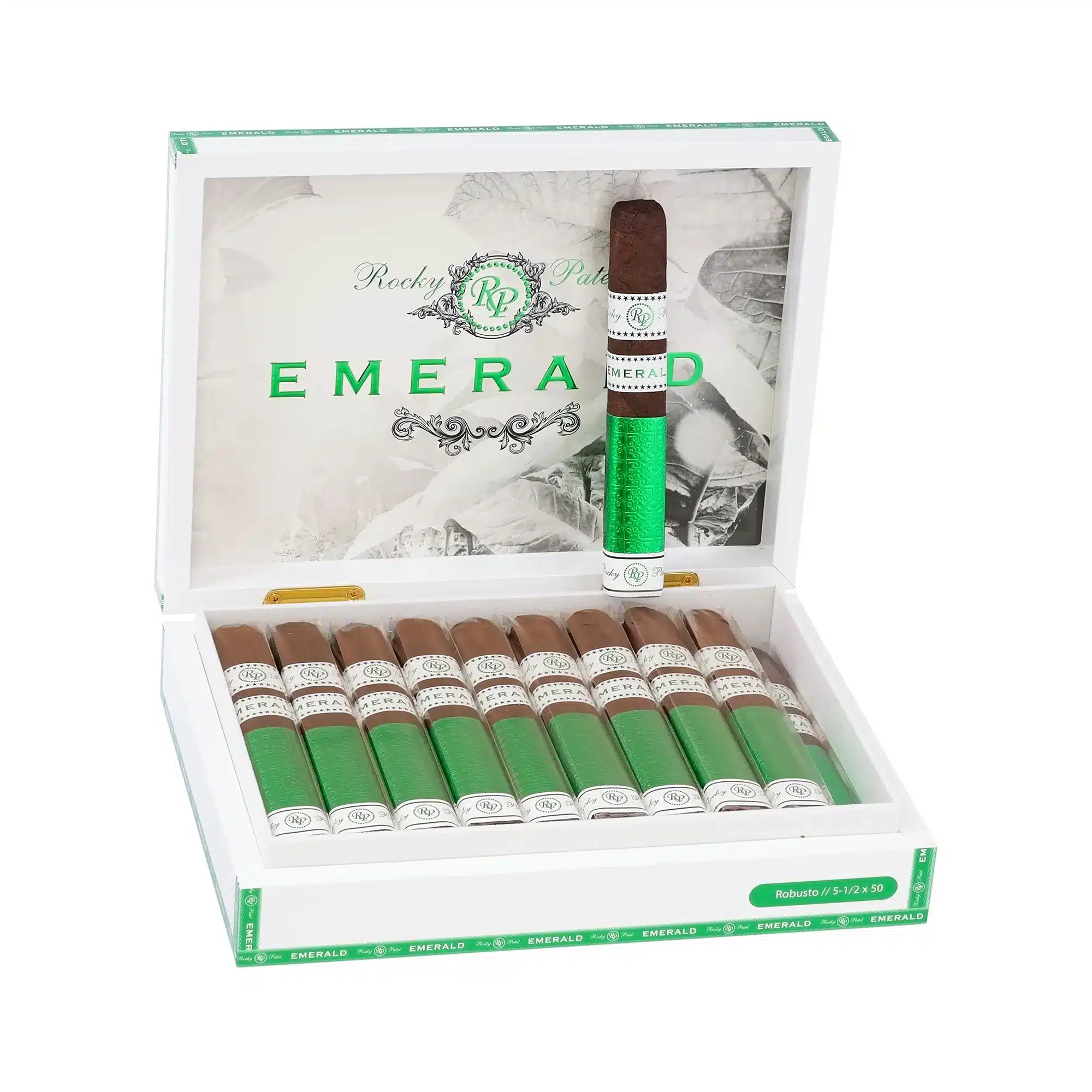 ROCKY-PATEL-EMERALD-ROBUSTO-3.webp 洛基·帕特尔 翡翠系列<br>ROCKY PATEL EMERALD ROBUSTO - 图片 1